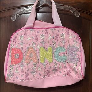 Sparkly Pink Dance Bag for Kids